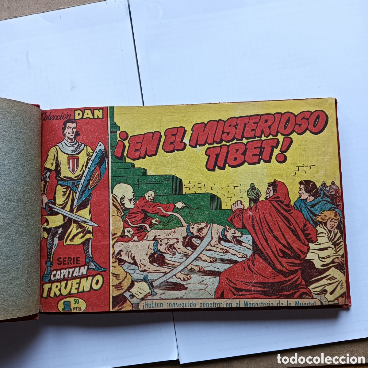 Tebeos: EL CAPIT&Aacute;N TRUENO SERIE DAN LOTE 25 N&Uacute;M 26 AL50 ORIGINALES