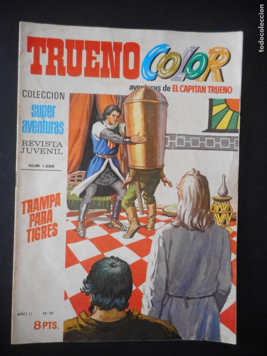 Tebeos: TRUENO COLOR N&ordm; 81 1&ordf; &Eacute;POCA / C-21