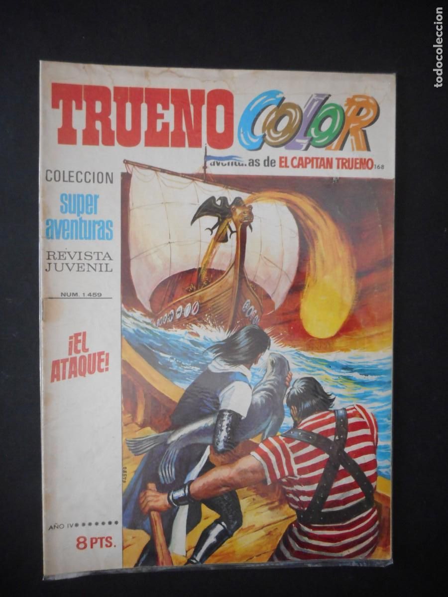 Tebeos: TRUENO COLOR N&ordm; 168. 1&ordf; &Eacute;POCA / C-21