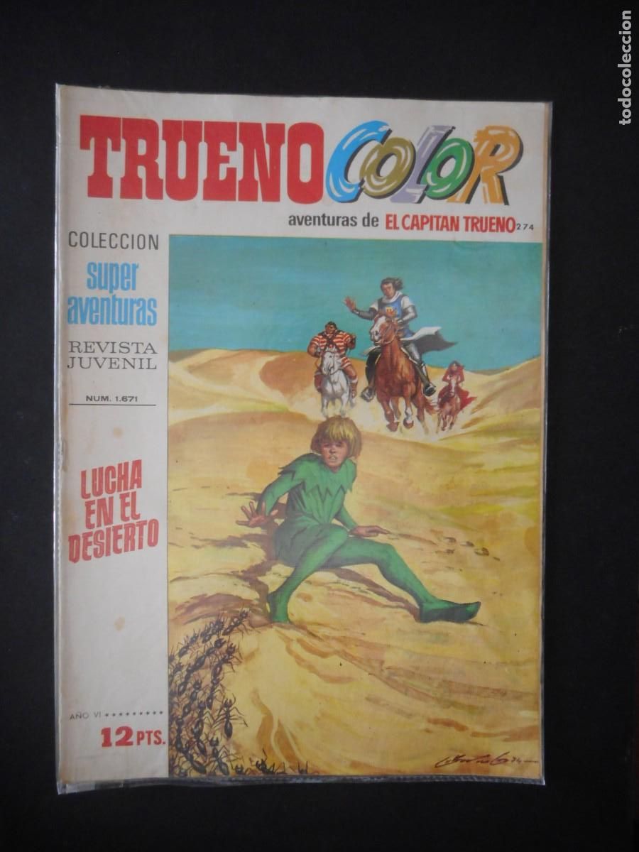 Tebeos: TRUENO COLOR N&ordm; 274. 1&ordf; &Eacute;POCA / C-21