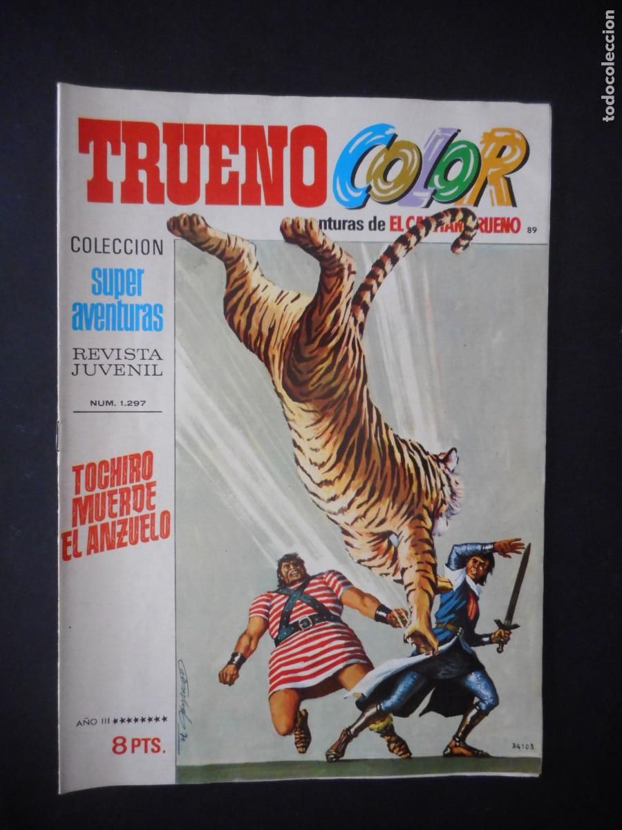 Tebeos: TRUENO COLOR N&ordm; 89. 1&ordf; &Eacute;POCA / C-21