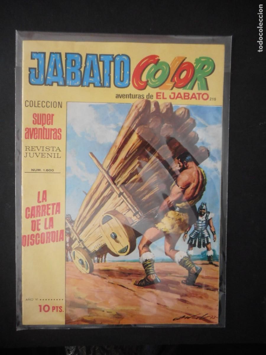 Tebeos: JABATO COLOR N&ordm; 210 .1&ordf; &Eacute;POCA. / C-21