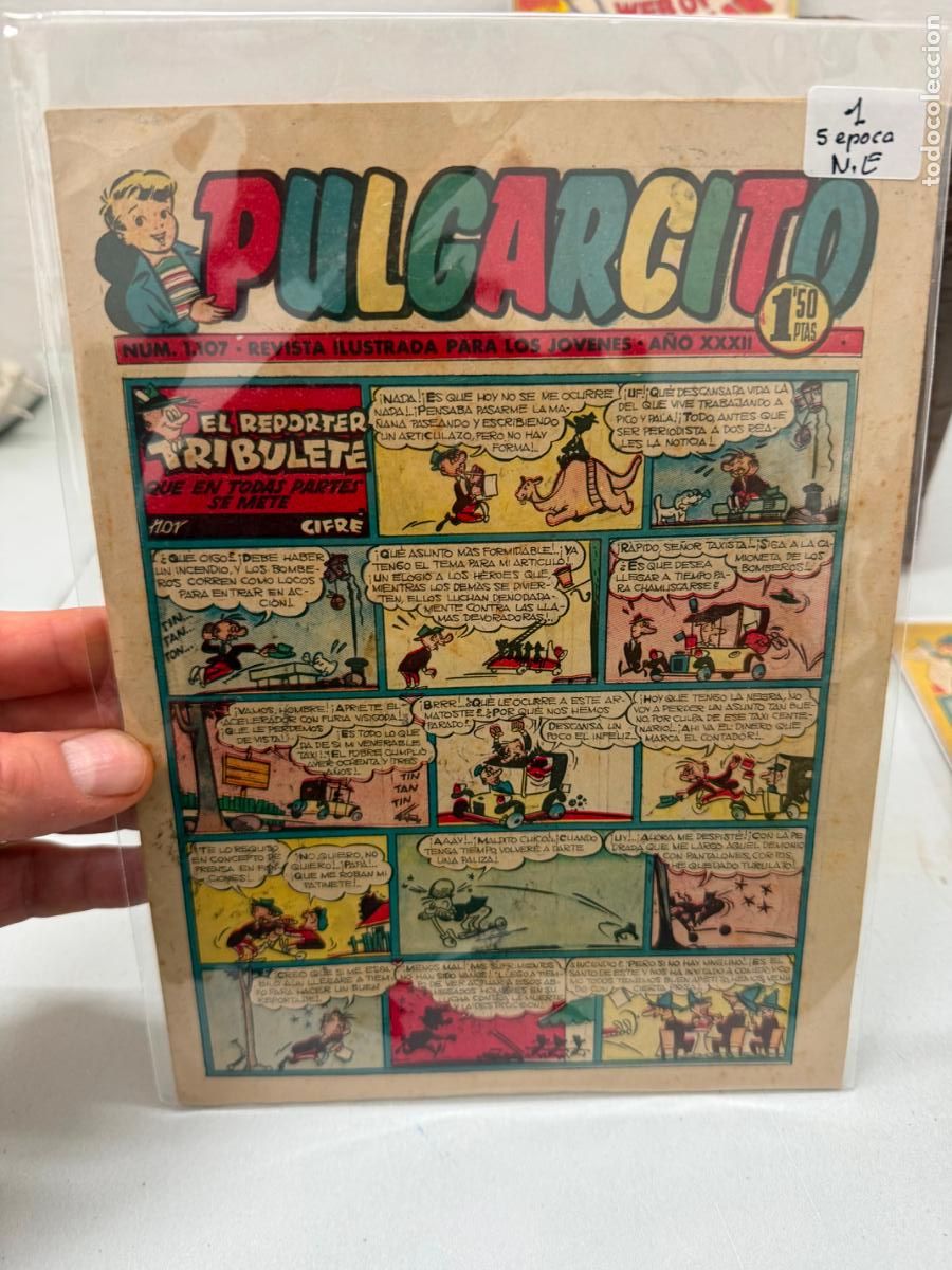 Tebeos: PULGARCITO NUMERO 1107