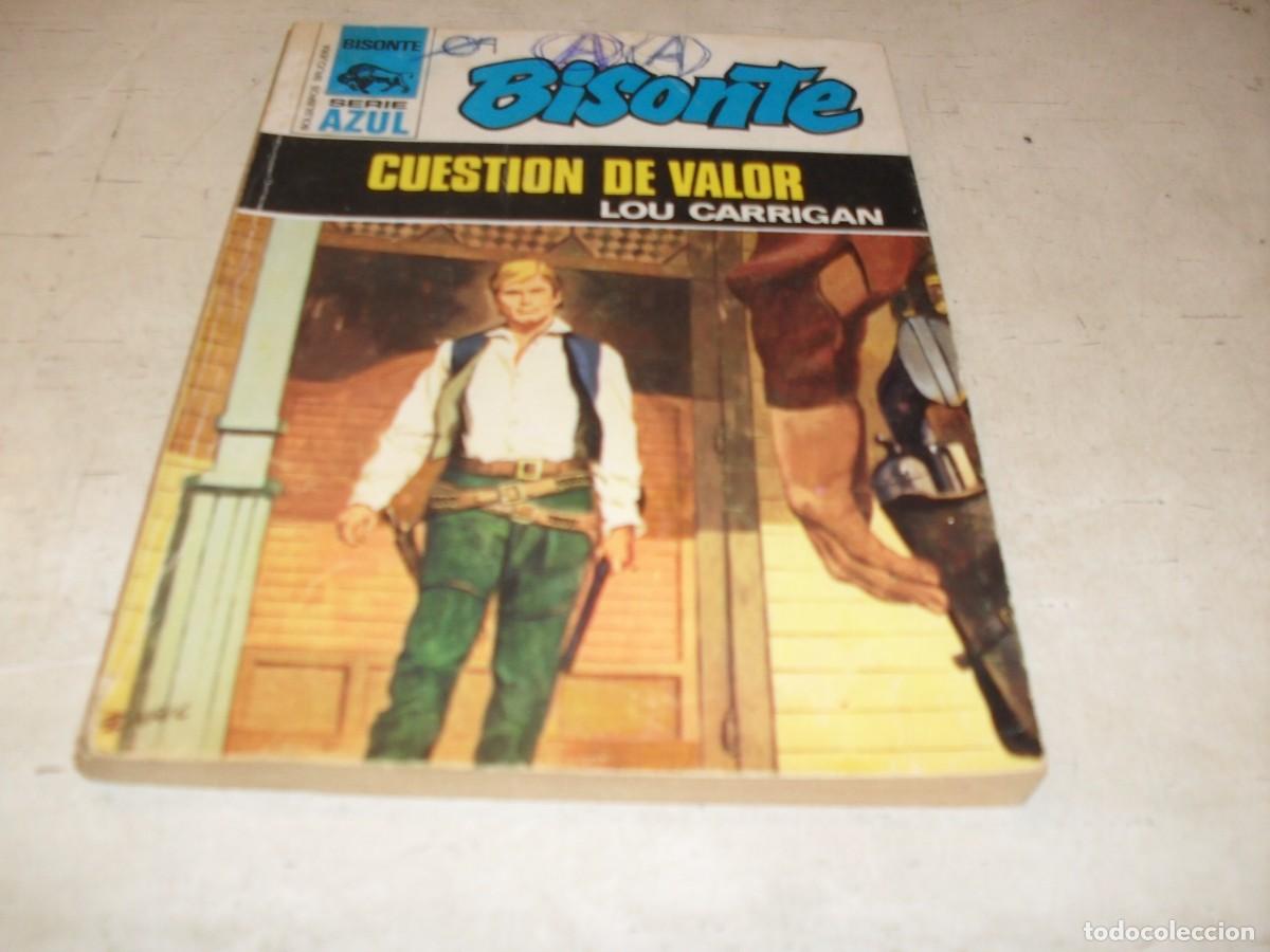 Tebeos: BOLSILIBROS BISONTE,S.AZUL,N&ordm;304,CUESTION DE VALOR,DE LOU CARRIGAN,BRUGUERA,A&Ntilde;OS 70