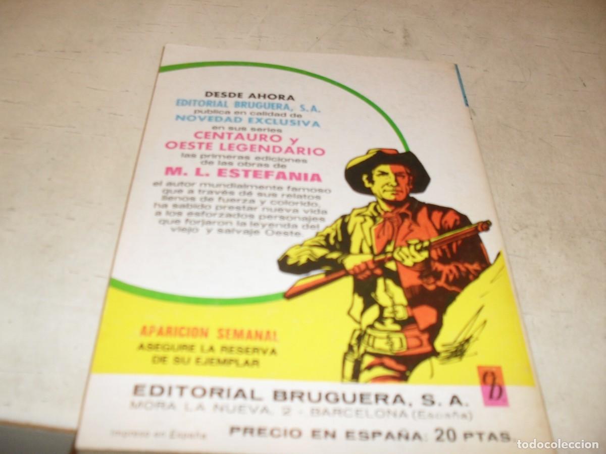 Tebeos: BOLSILIBROS BISONTE,S.AZUL,N&ordm; 106,LA LUNA PALIDECIO,DE DONALD CURTIS,BRUGUERA,A&Ntilde;OS 70