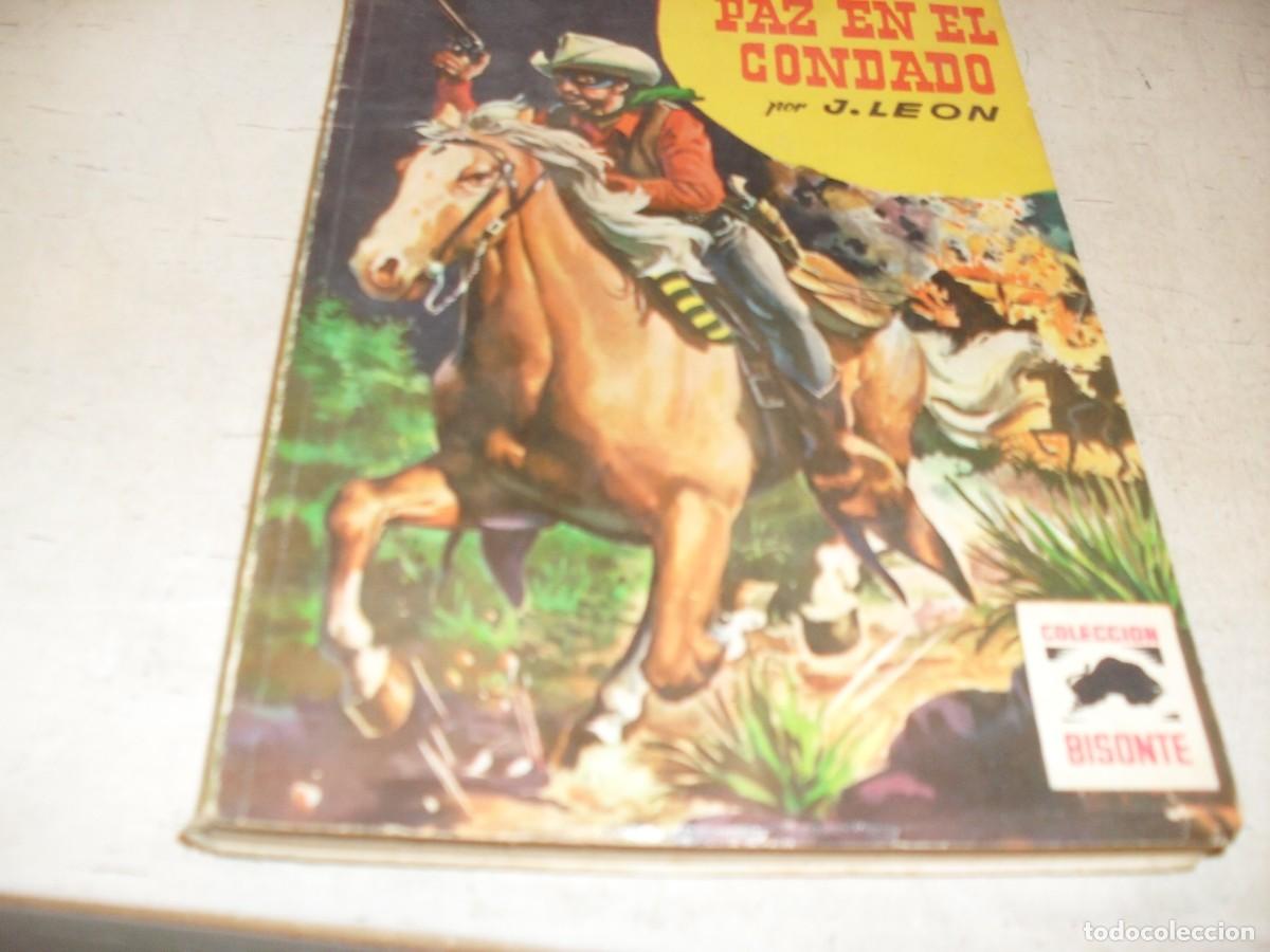 Tebeos: BOLSILIBROS BISONTE,N&ordm; 416,PAZ EN EL CONDADO,CON ARTHUR KENNEDY EN CONTRAPORTADA,BRUGUERA,A&Ntilde;OS 60
