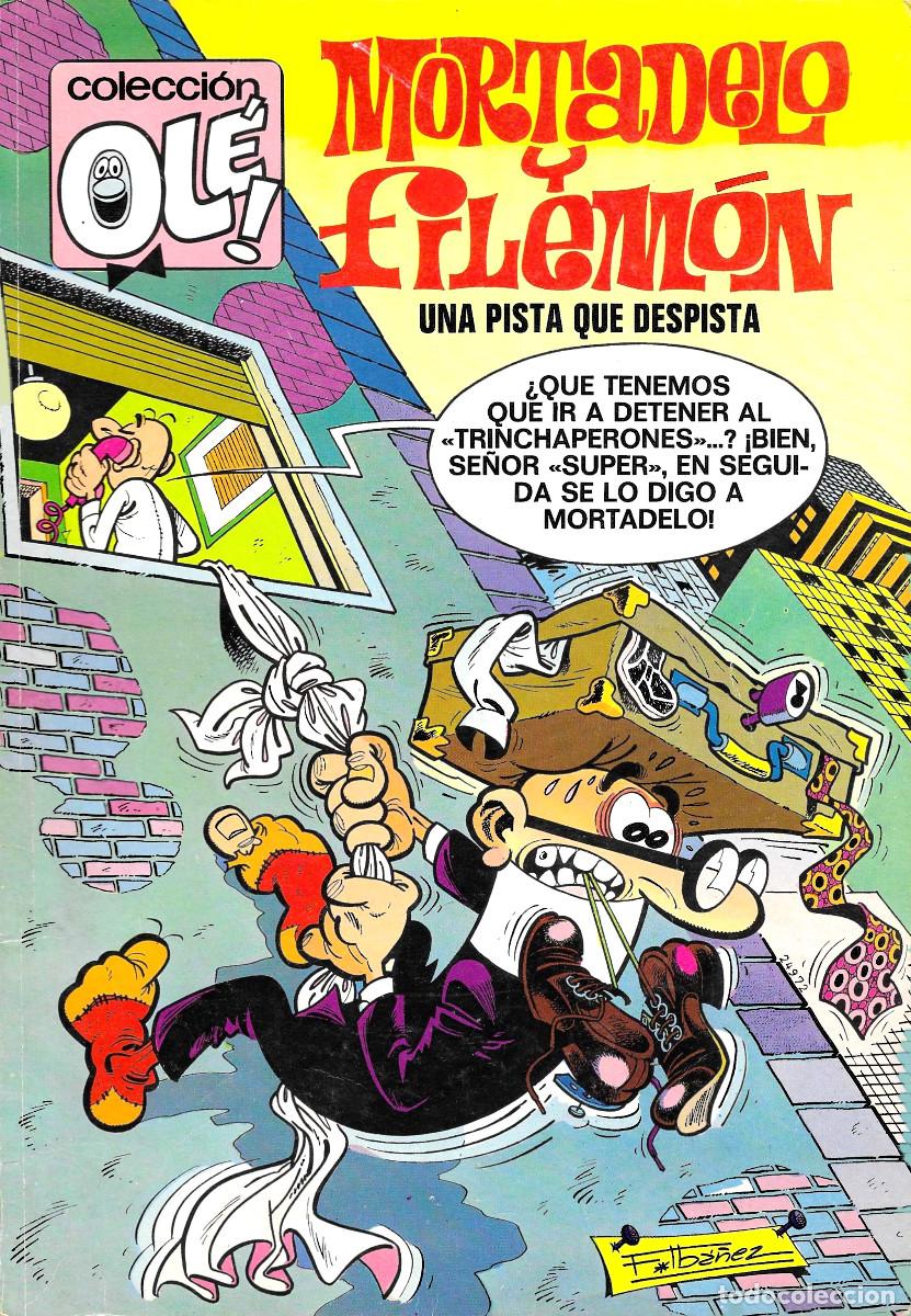 Tebeos: Colecci&oacute;n Ol&eacute;! MORTADELO Y FILEM&Oacute;N. Una pista que despista