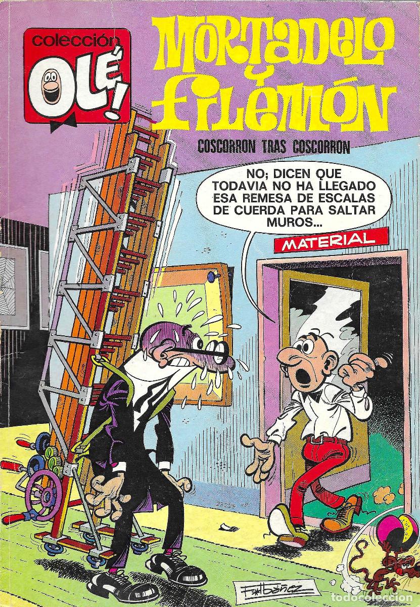 Tebeos: Colecci&oacute;n Ol&eacute;! MORTADELO Y FILEM&Oacute;N. Coscorron tres coscorron