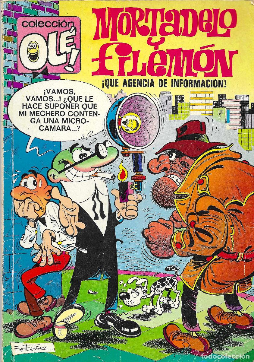 Tebeos: Colecci&oacute;n Ol&eacute;! MORTADELO Y FILEM&Oacute;N. &iexcl;Que agencia de informaci&oacute;n!