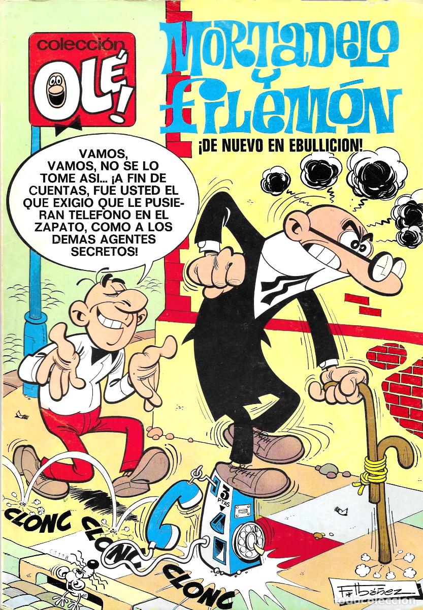 Tebeos: Colecci&oacute;n Ol&eacute;! MORTADELO Y FILEM&Oacute;N. &iexcl;De nuevo en ebullici&oacute;n!