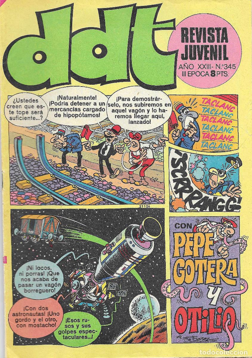 Tebeos: Revista Juvenil DDT. N&ordm; 345
