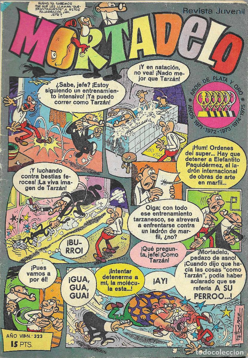 Tebeos: Revista Juvenil MORTADELO. N&ordm; 323