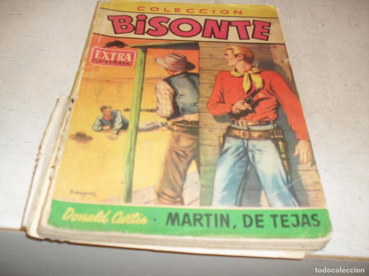 Tebeos: BOLSILIBROS BISONTE,N&ordm; 94,MARTIN DE TEJAS,DE DONALD CURTIS,BRUGUERA,A&Ntilde;OS 60
