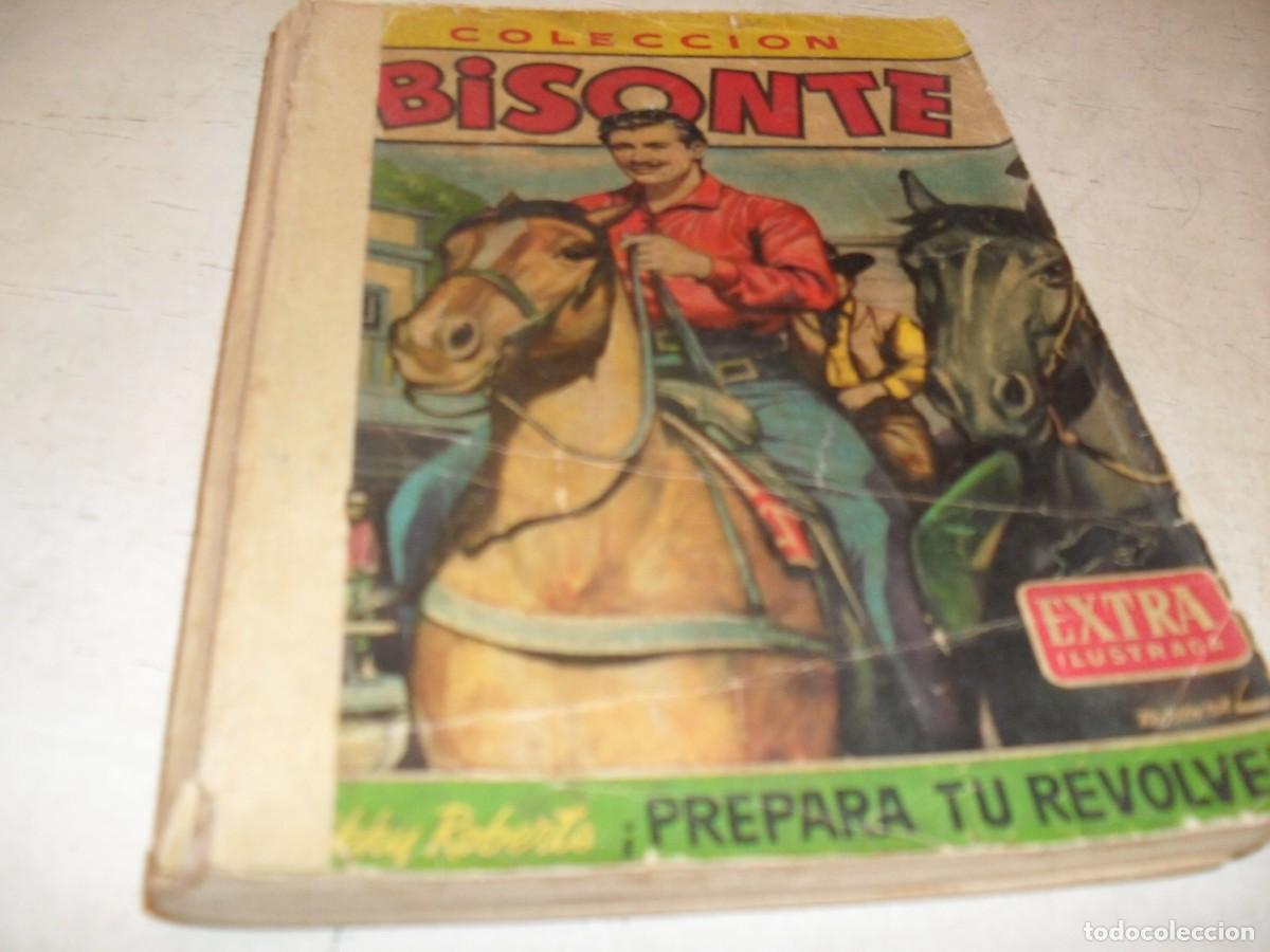 Tebeos: BOLSILIBROS BISONTE,N&ordm; ??,PREPARA TU REVOLVER,CON COMIC EN INTERIOR,BRUGUERA,A&Ntilde;OS 60