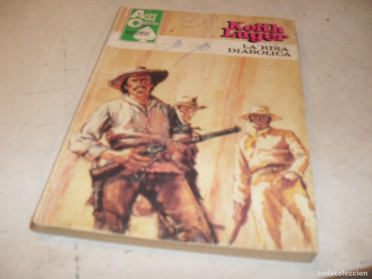 Tebeos: BOLSILIBROS ASES DEL OESTE N&ordm; 1168,LA RISA DIABOLICA,DE KEITH LUGER,BRUGUERA,A&Ntilde;OS 80