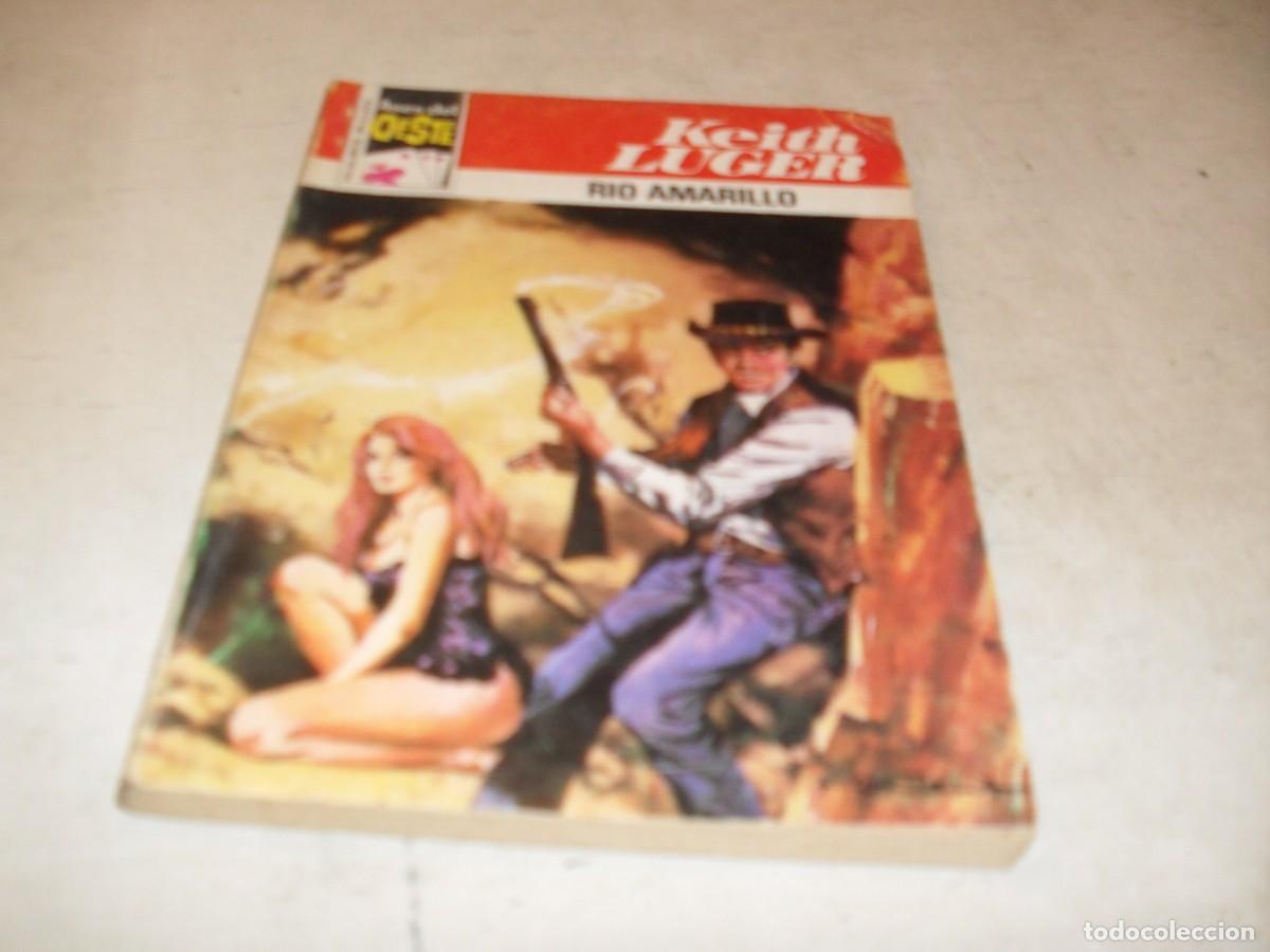Tebeos: BOLSILIBROS ASES DEL OESTE N&ordm; 1027,RIO AMARILLO,DE KEITH LUGER,BRUGUERA,A&Ntilde;OS 80