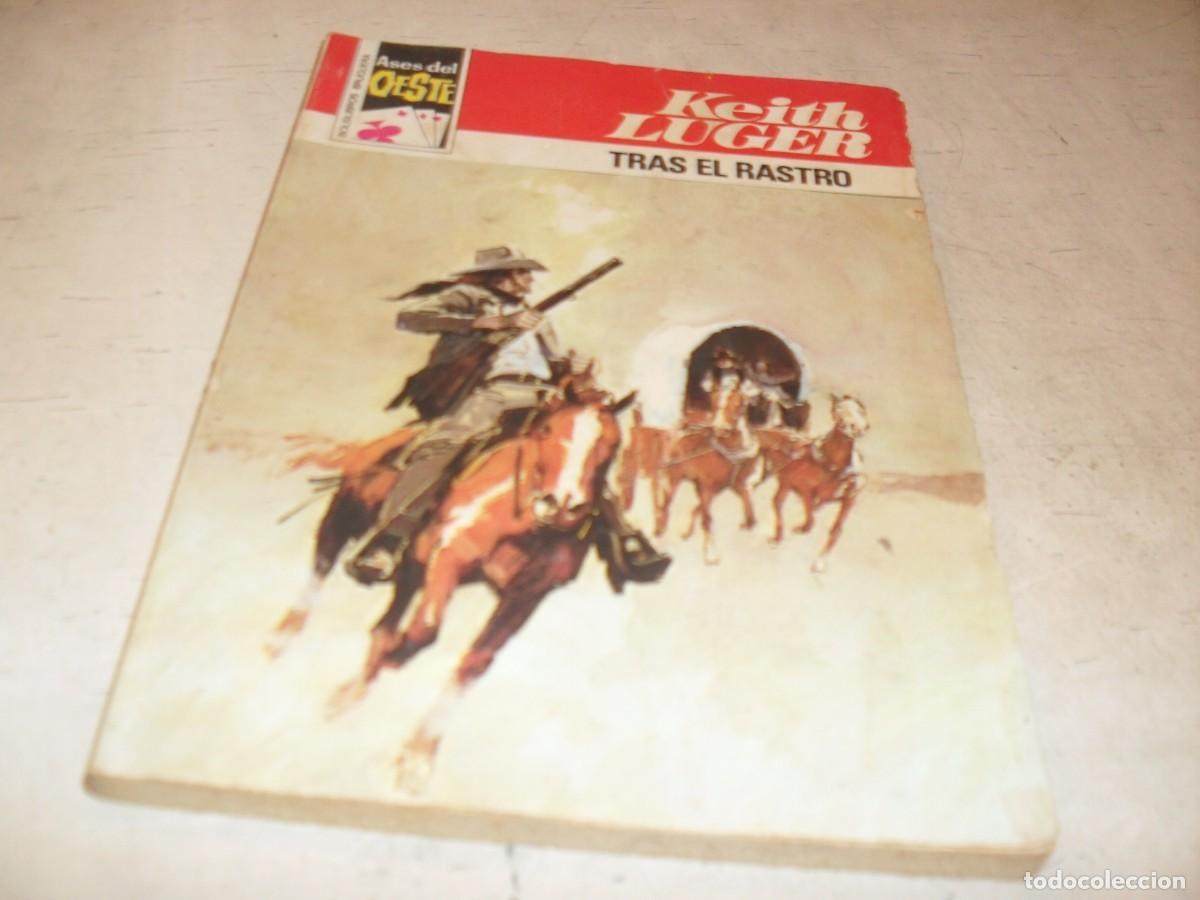 Tebeos: BOLSILIBROS ASES DEL OESTE N&ordm; 1003.TRAS EL RASTRO,DE KEITH LUGER,BRUGUERA,A&Ntilde;OS 80