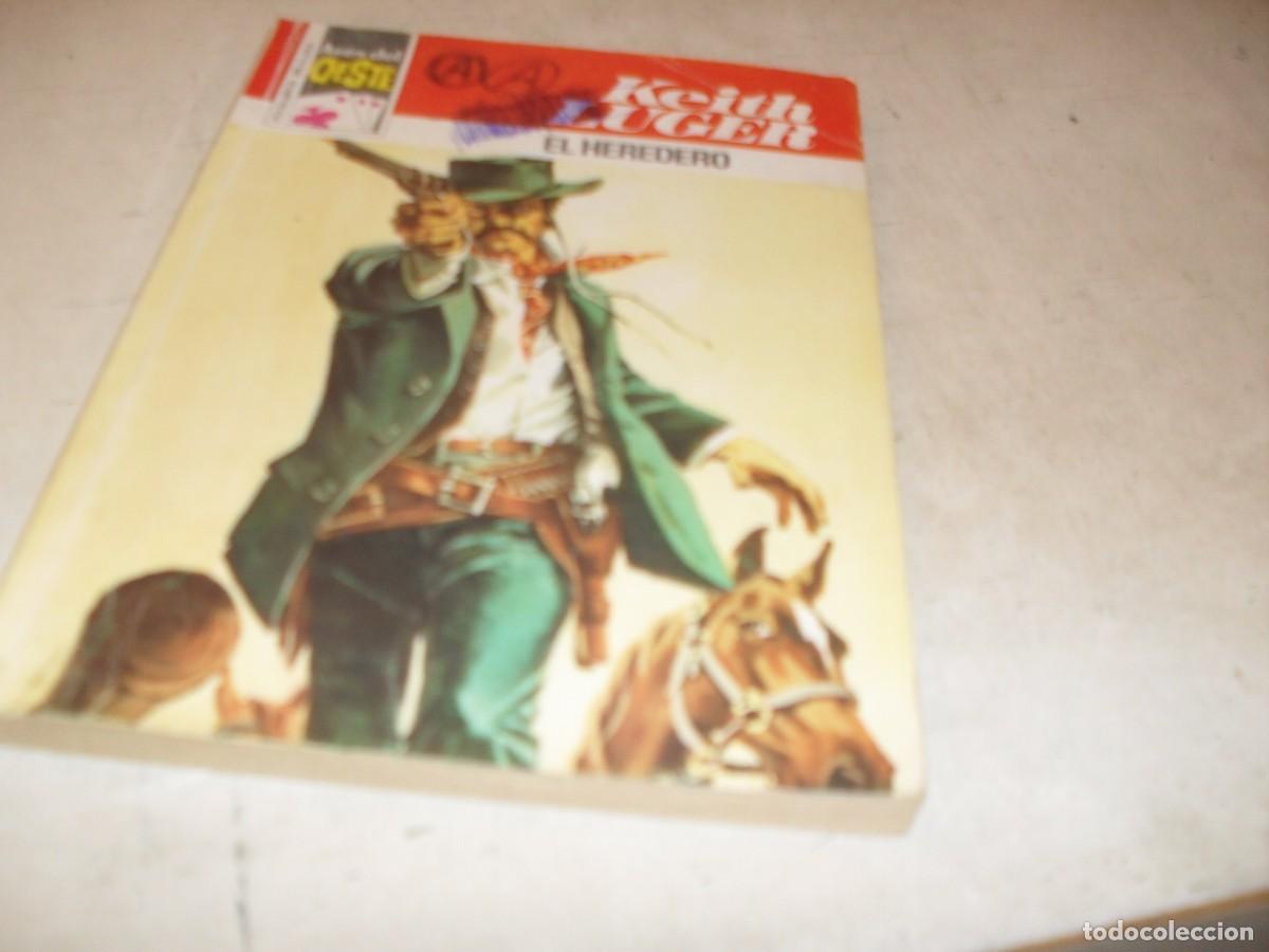 Tebeos: BOLSILIBROS ASES DEL OESTE N&ordm; 986,EL HEREDERO,DE KEITH LUGER,BRUGUERA,A&Ntilde;OS 70