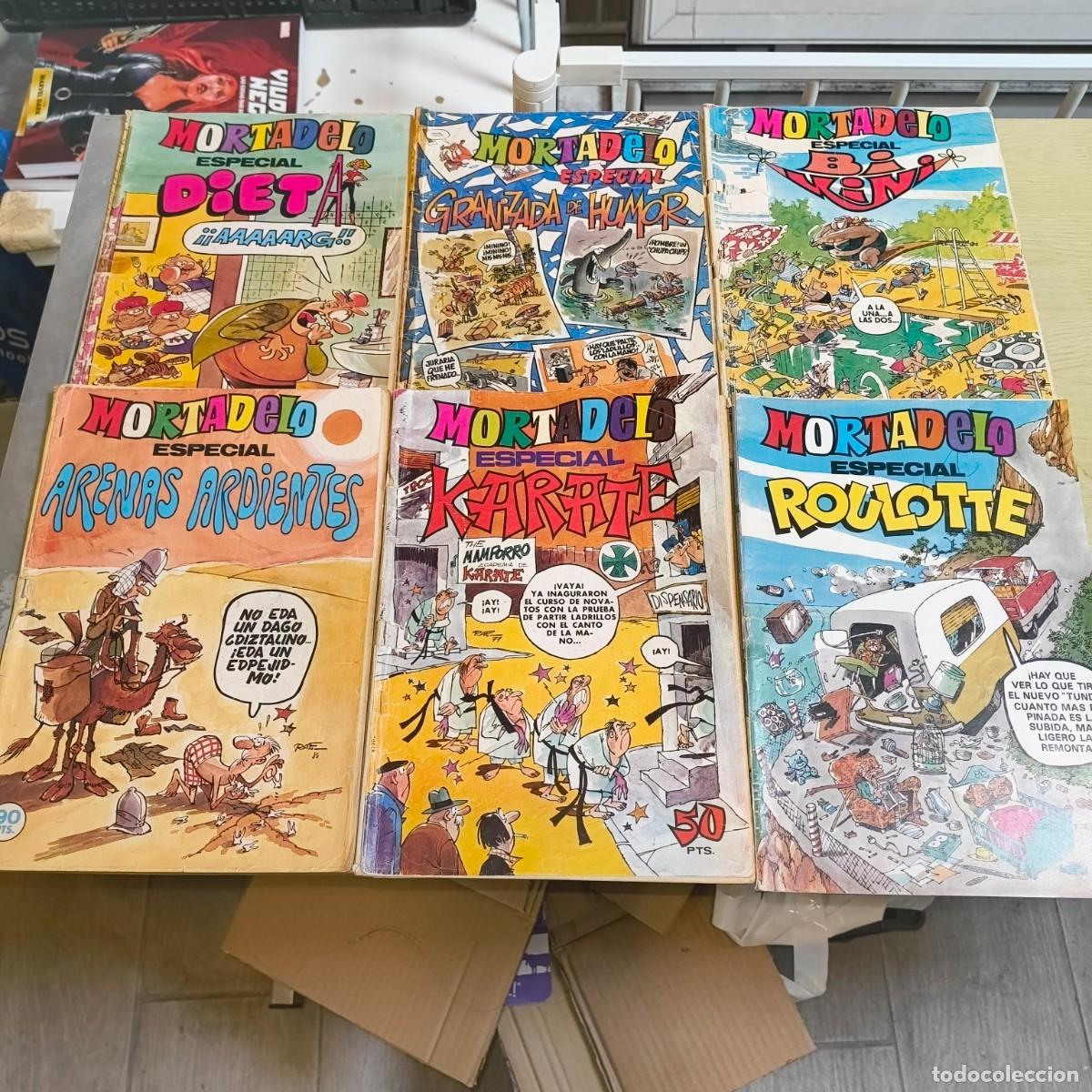 Tebeos: Mortadelo Especial &ndash; Lote de 6 revistas