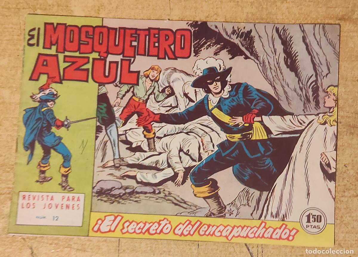 Tebeos: Title Mosquetero Azul, El. N&ordm; 12 El Secreto del Encapuchado 1962 Original Author Silver Kane