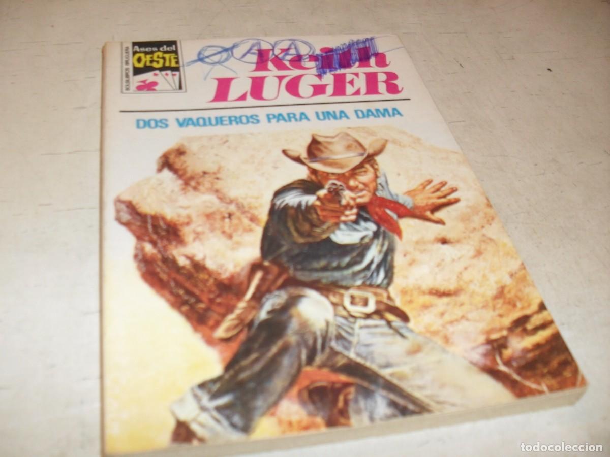 Tebeos: BOLSILIBROS ASES DEL OESTE N&ordm; 909,DOS VAQUEROS PARA UNA DAMA,DE KEITH LUGER,BRUGUERA,A&Ntilde;OS 70