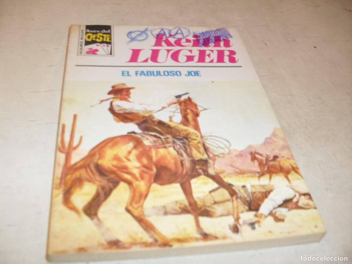 Tebeos: BOLSILIBROS ASES DEL OESTE N&ordm; 907,EL FABULOSO JOE,DE KEITH LUGER,BRUGUERA,A&Ntilde;OS 70