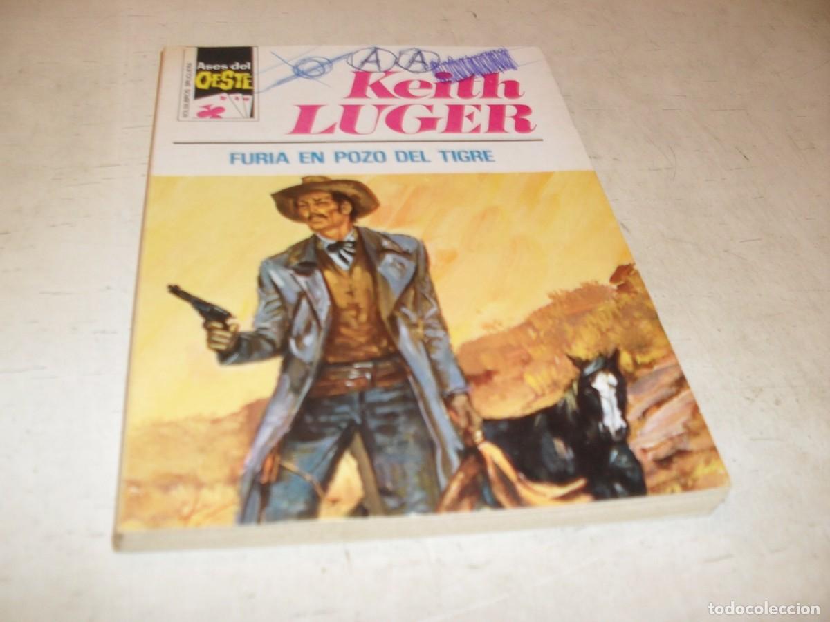 Tebeos: BOLSILIBROS ASES DEL OESTE N&ordm; 886,FURIA EN EL POZO DEL TIGRE,DE KEITH LUGER,BRUGUERA,A&Ntilde;OS 70