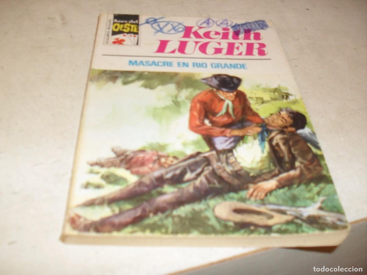 Tebeos: BOLSILIBROS ASES DEL OESTE N&ordm; 864,MASACRE EN RIO GRANDE,DE KEITH LUGER,BRUGUERA,A&Ntilde;OS 70