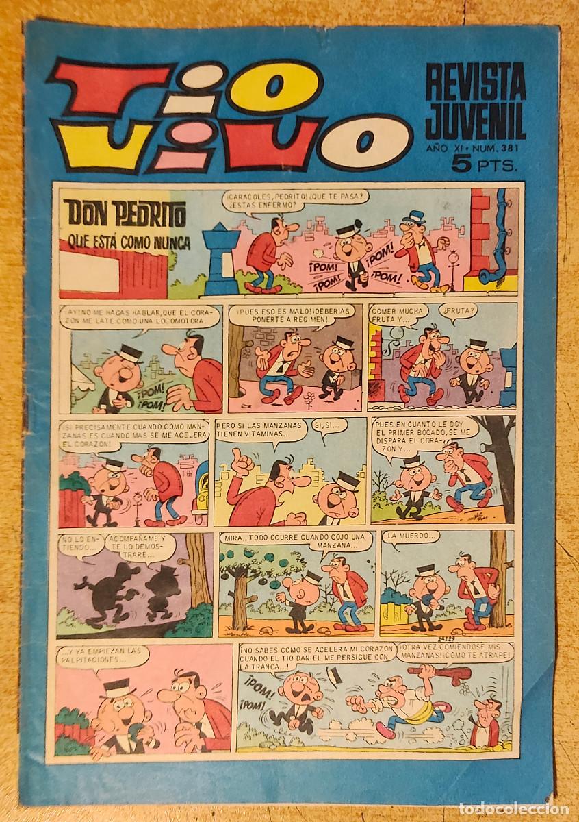 Tebeos: tio vivo - n 381 - segunda &eacute;poca - ed. bruguera