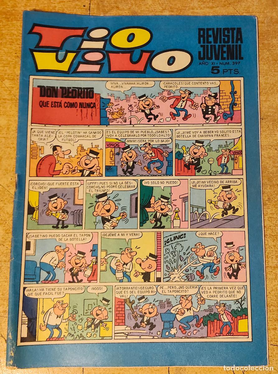 Tebeos: tio vivo - n 397 - segunda &eacute;poca - ed. bruguera