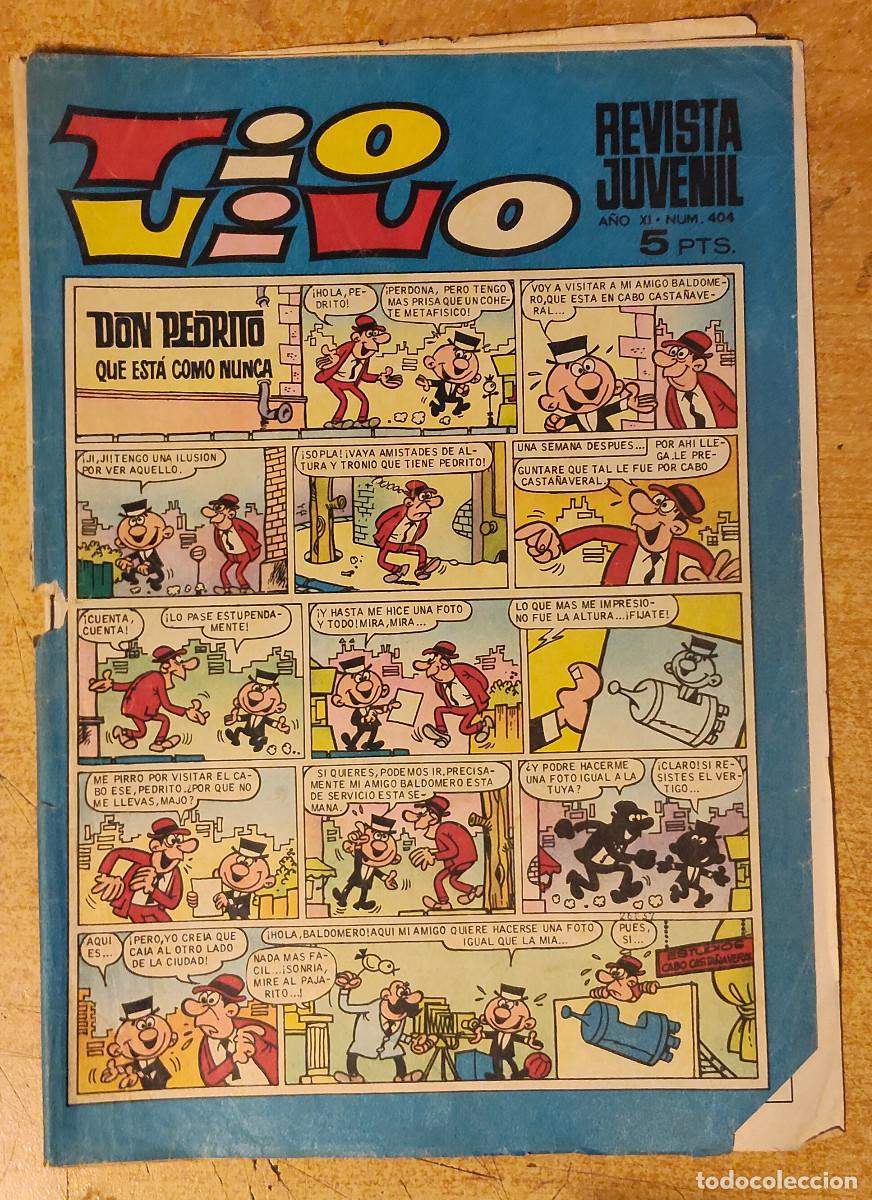 Tebeos: tio vivo - n 404 - segunda &eacute;poca - ed. bruguera