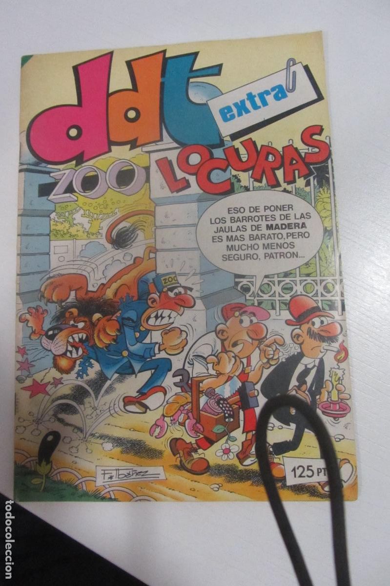 Tebeos: SUPER DDT EXTRA N&ordm; 69 ZOO LOCURAS. BRUGUERA 1984 ARX326
