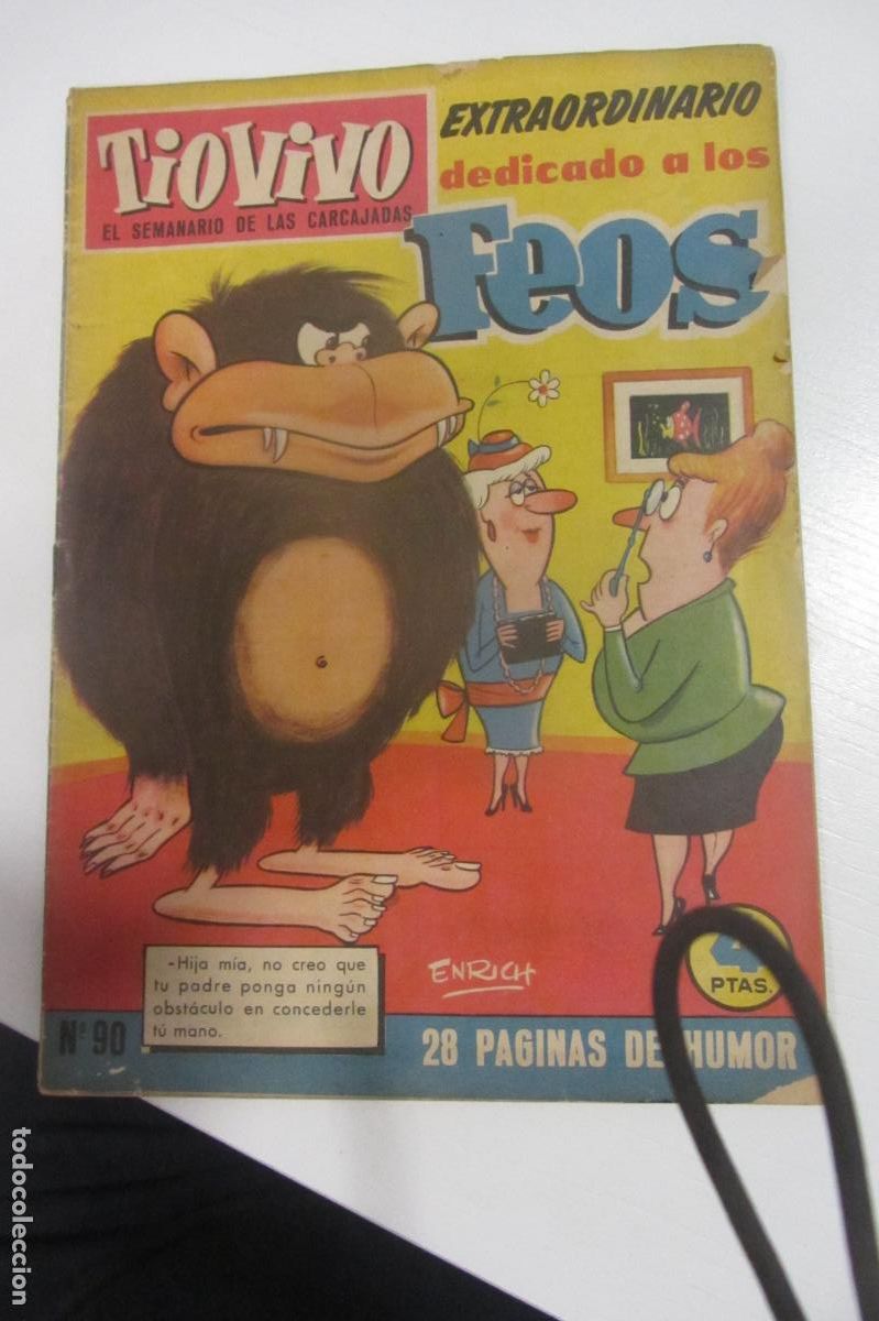 Tebeos: T&Iacute;O VIVO N&ordm; 90: EXTRAORDINARIO DEDICADO A LOS FEOS / CRISOL ARX326