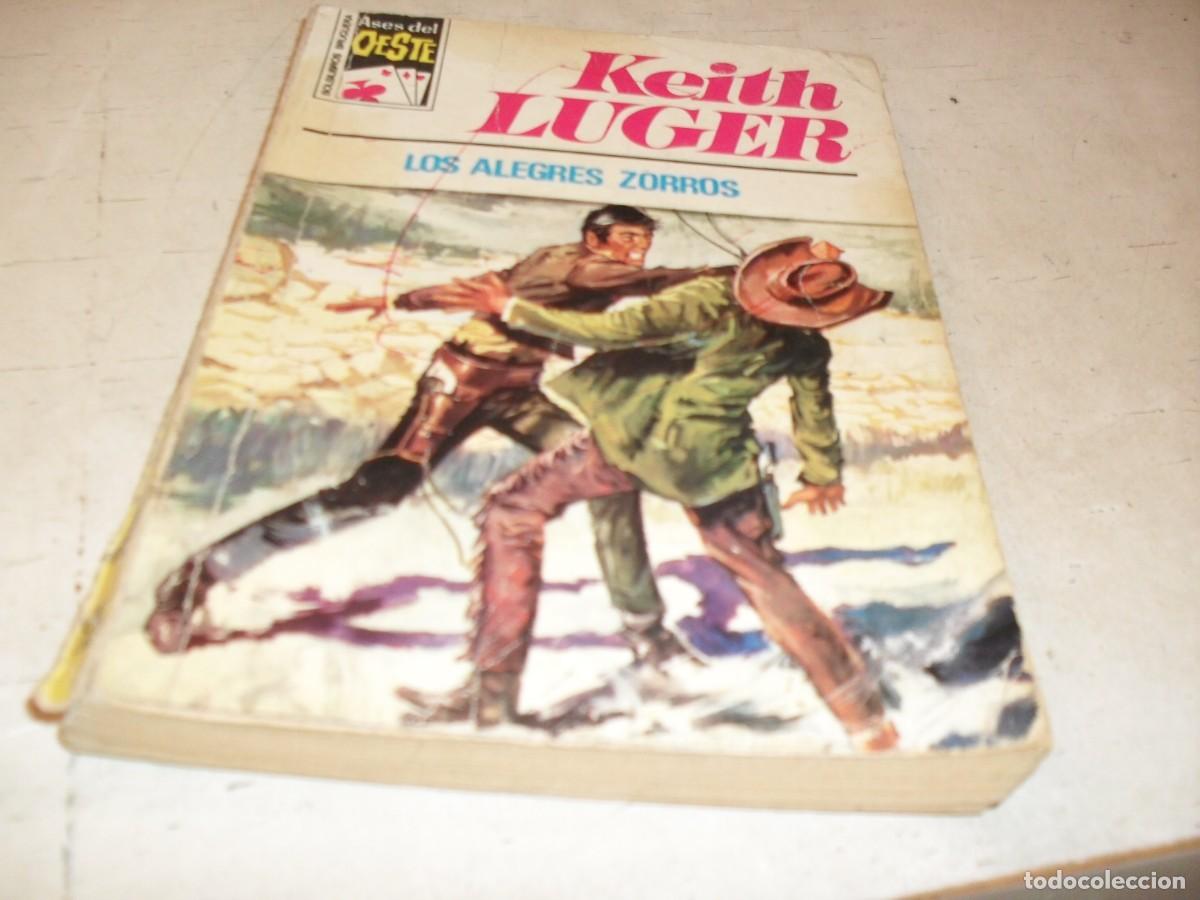 Tebeos: BOLSILIBROS ASES DEL OESTE N&ordm; 756,LOS ALEGRES ZORROS,DE KEITH LUGER,BRUGUERA,A&Ntilde;OS 70