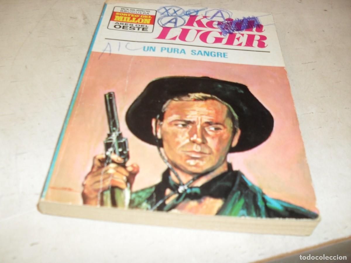 Tebeos: BOLSILIBROS ASES DEL OESTE N&ordm; 743,UN PURA SANGRE,DE KEITH LUGER,BRUGUERA,A&Ntilde;OS 70