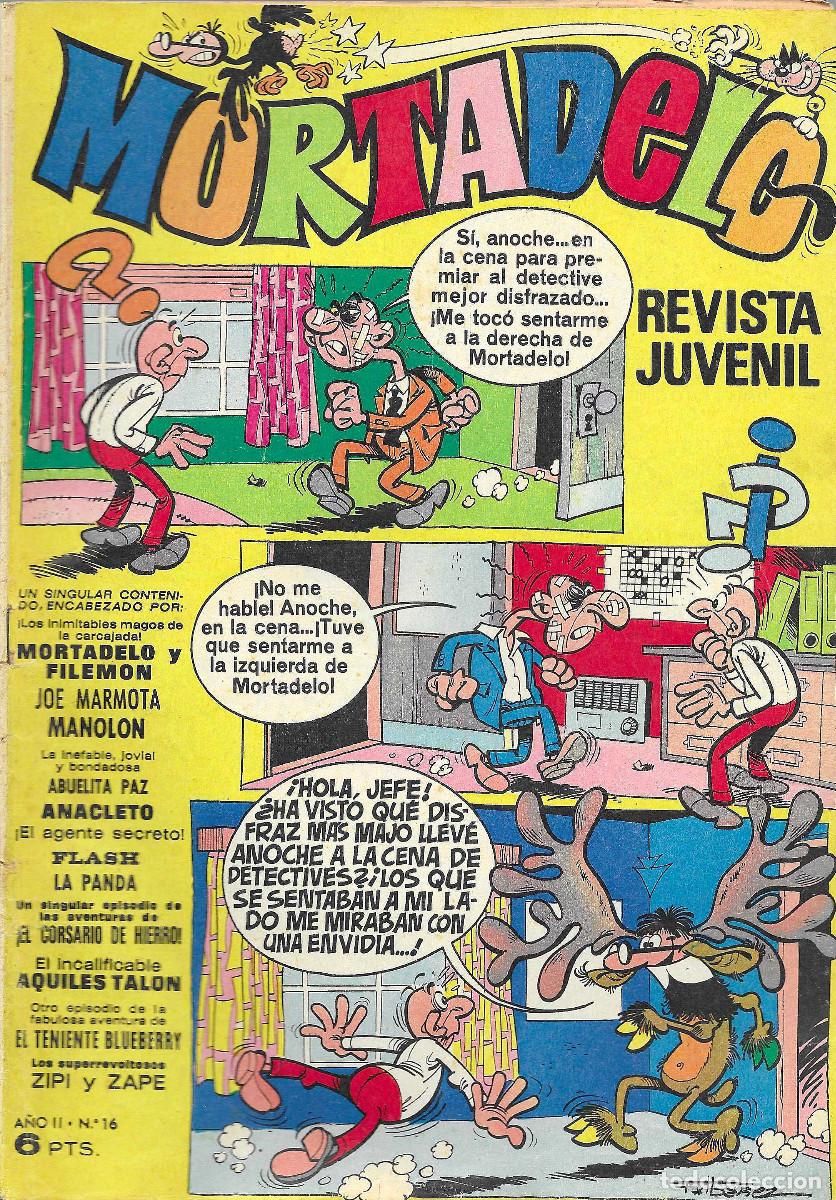 Tebeos: Revista Juvenil MORTADELO. N&ordm; 16