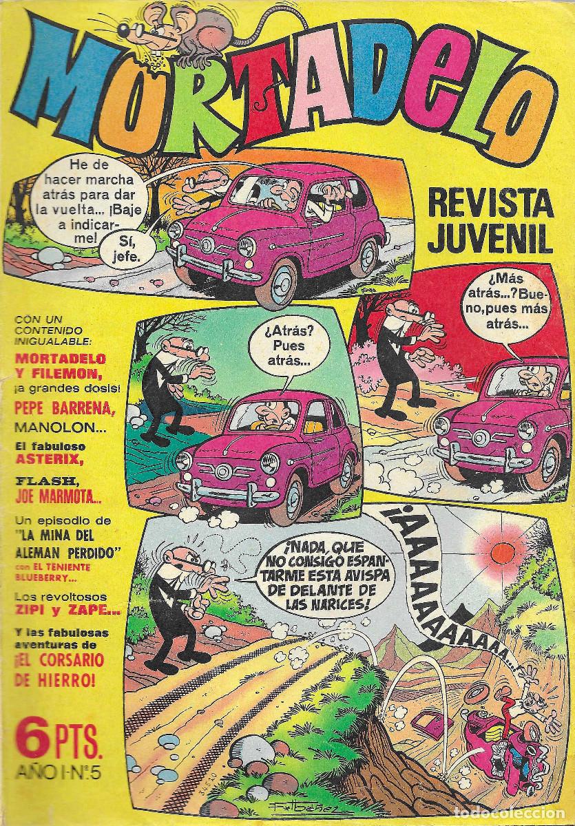 Tebeos: Revista Juvenil MORTADELO. N&ordm; 5