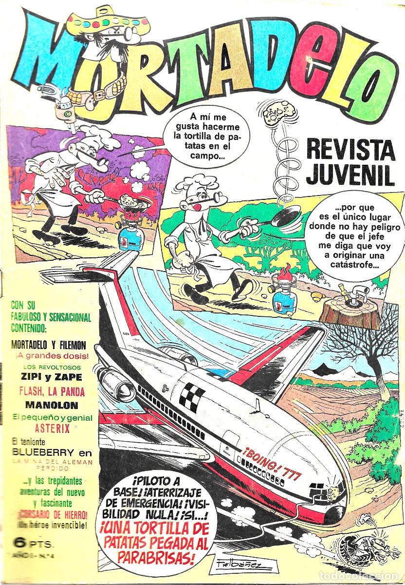 Tebeos: Revista Juvenil MORTADELO. N&ordm; 4