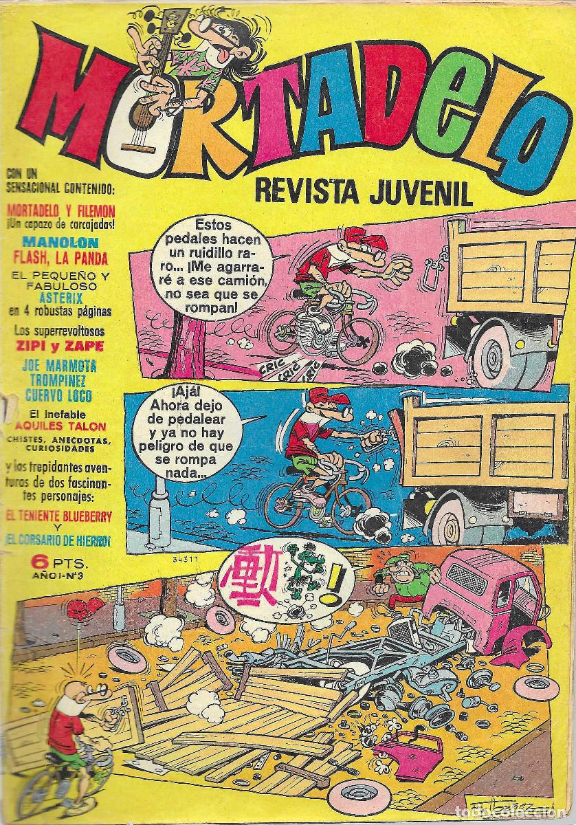 Tebeos: Revista Juvenil MORTADELO. N&ordm; 3