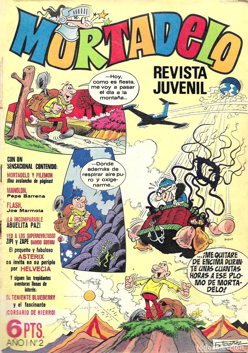 Tebeos: Revista Juvenil MORTADELO. N&ordm; 2