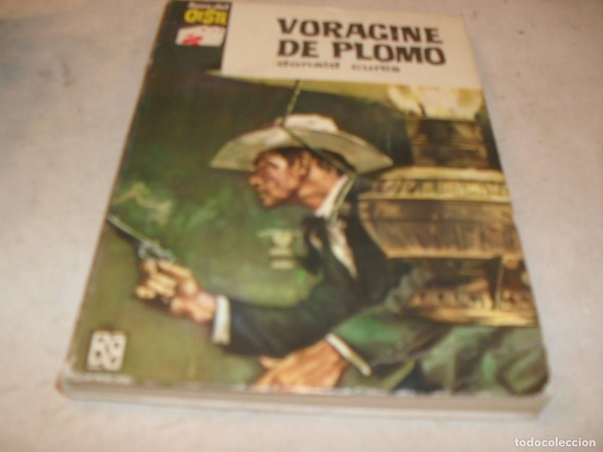 Tebeos: BOLSILIBROS ASES DEL OESTE N&ordm; 346,VORAGINE DE PLOMO,DE DONALD CURTIS,BRUGUERA,A&Ntilde;OS 60