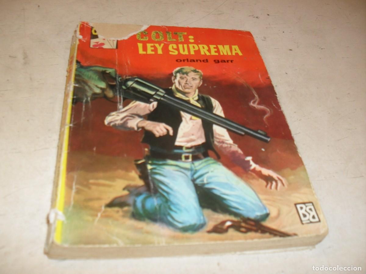 Tebeos: BOLSILIBROS ASES DEL OESTE N&ordm; ??,COLT:LEY SUPREMA,DEBORAH KERR EN CONTRAPORTADA,BRUGUERA,A&Ntilde;OS 60