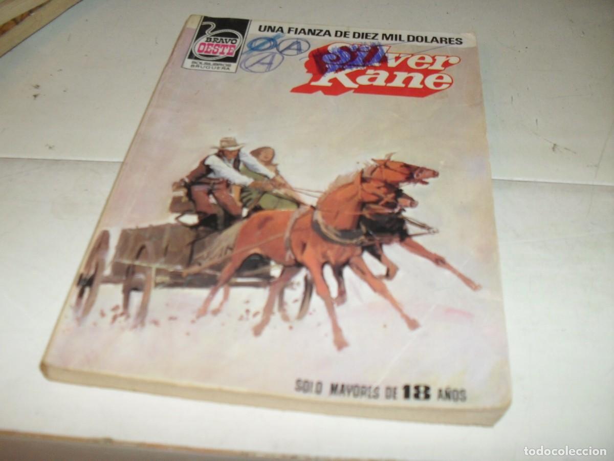 Tebeos: BOLSILIBROS BRAVO OESTE N&ordm; 1086,UNA FIANZA DE DIEZ MIL DOLARES,DE SILVER KANE,BRUGUERA,A&Ntilde;OS 80