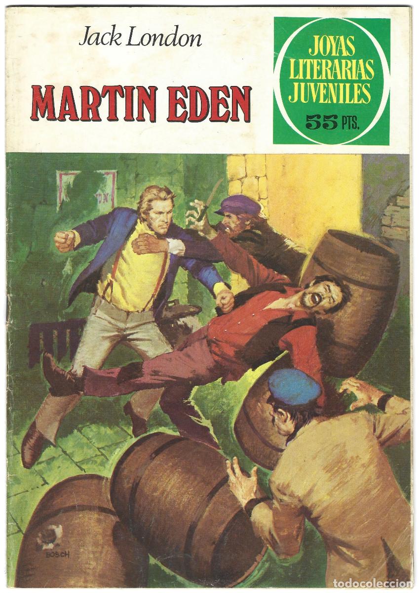 Tebeos: JOYAS LITERARIAS JUVENILES n&ordm; 252 (Bruguera 1&ordf; edicion 1981) Martin Eden.