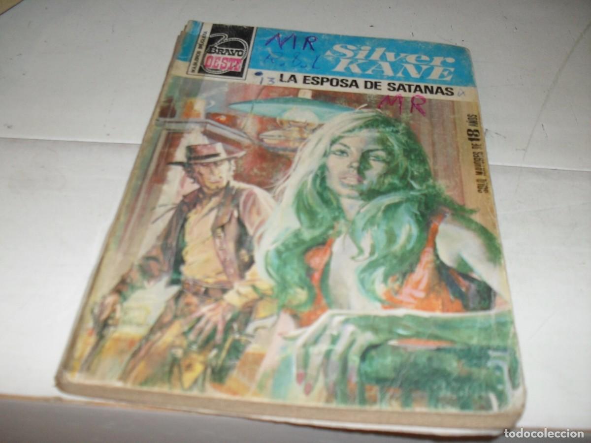 Tebeos: BOLSILIBROS BRAVO OESTE N&ordm;960,LA ESPOSA DE SATANAS,DE SILVER KANE,BRUGUERA,A&Ntilde;OS 80