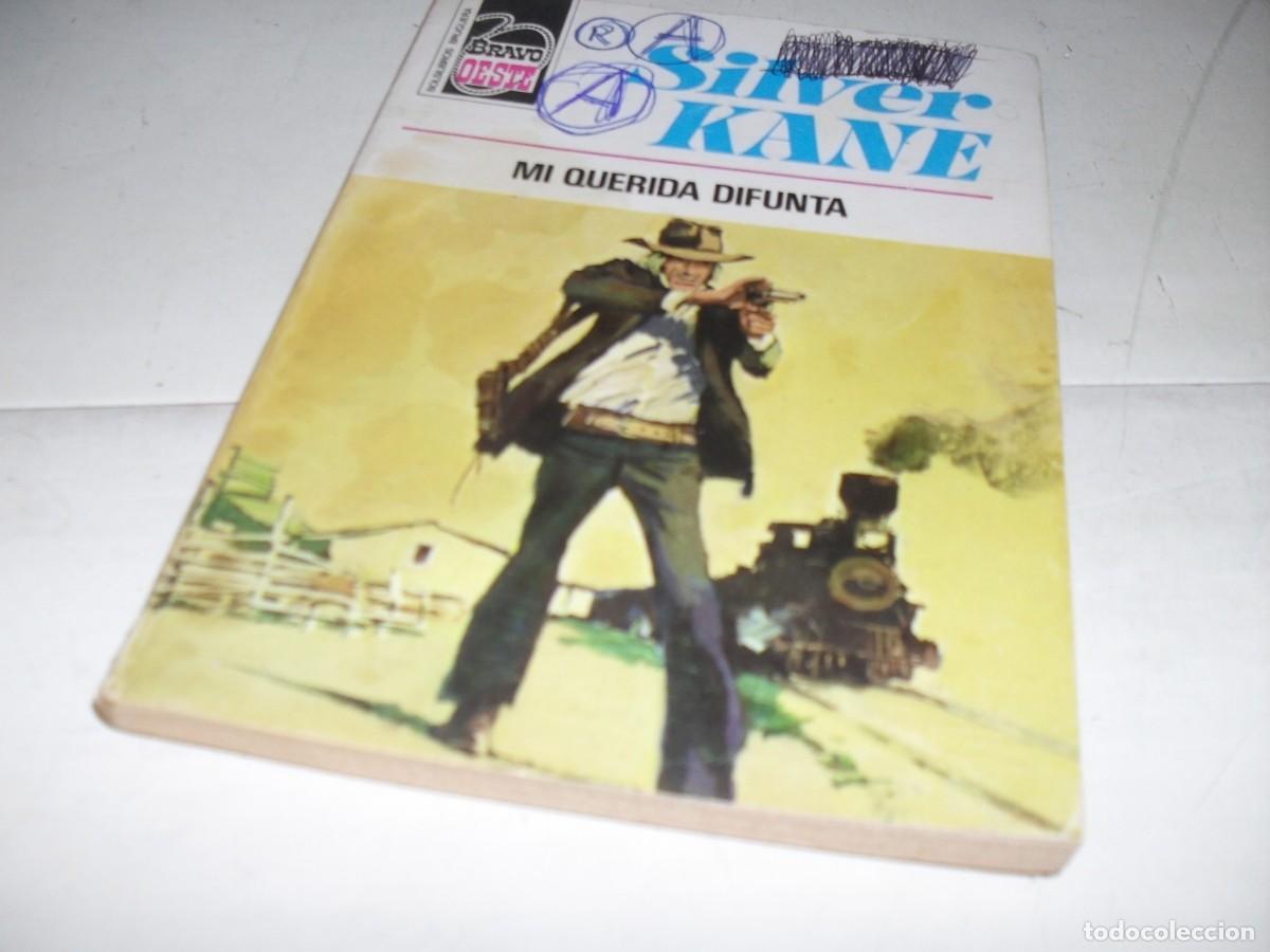 Tebeos: BOLSILIBROS BRAVO OESTE N&ordm; 761.,MI QUERIDA DIFUNTA,DE SILVER KANE,BRUGUERA,A&Ntilde;OS 70