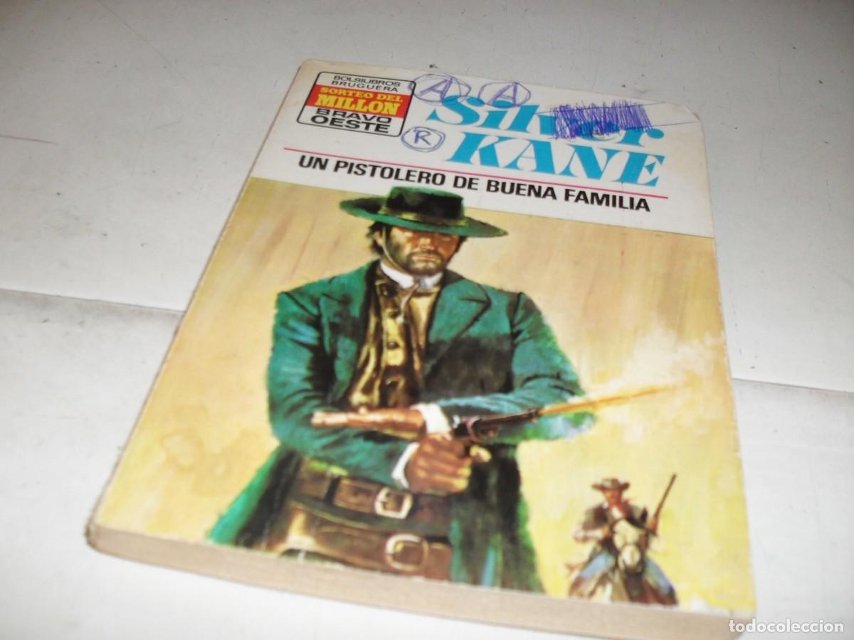 Tebeos: BOLSILIBROS BRAVO OESTE N&ordm; 653,UN PISTOLERO DE BUENA FAMILIA,DE SILVER KANE,BRUGUERA,A&Ntilde;OS 70