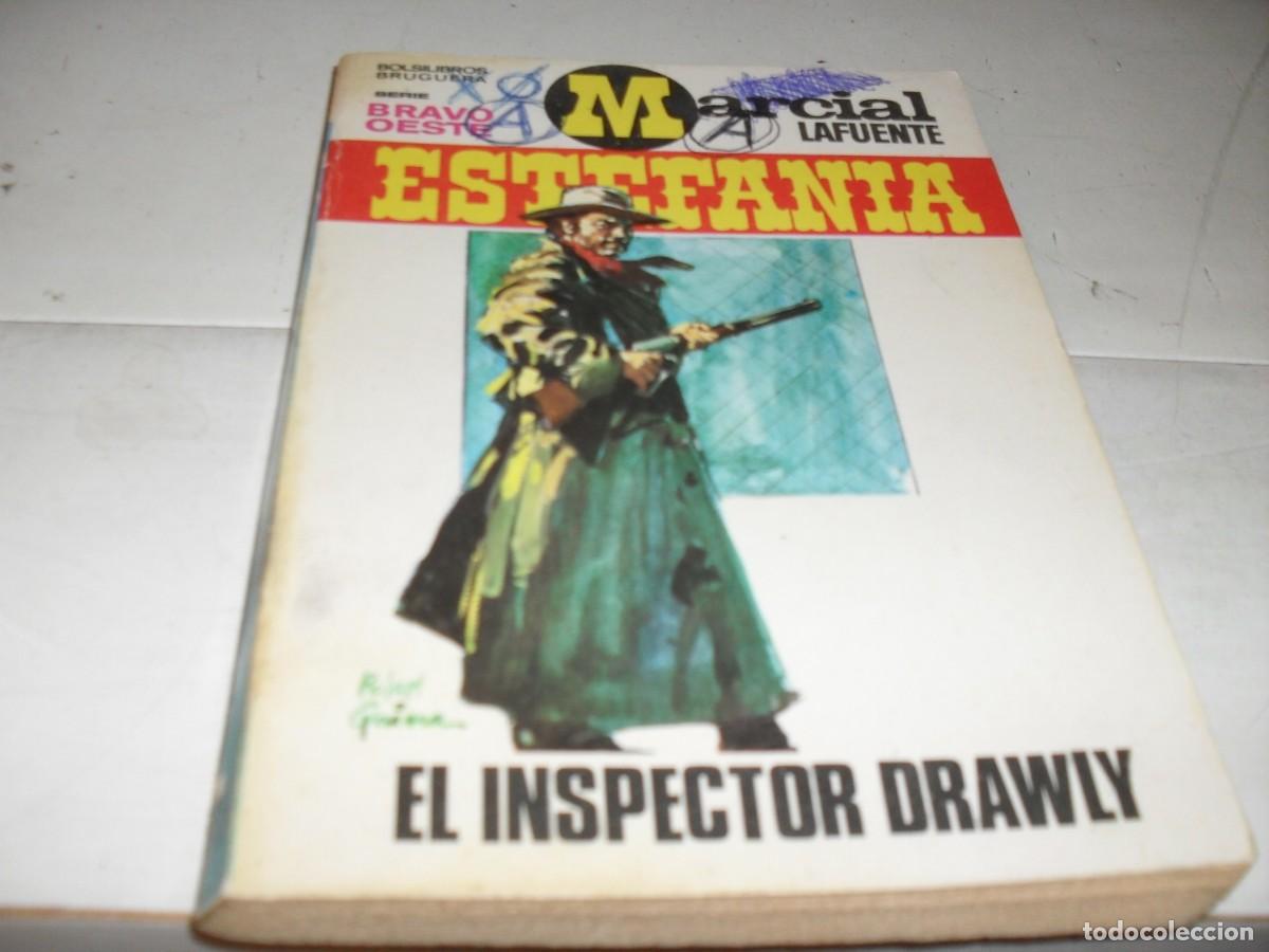 Tebeos: BOLSILIBROS BRAVO OESTE N&ordm; 578,EL INSPECTOR DRAWLY,DE ESTEFANIA,BRUGUERA,A&Ntilde;OS 70