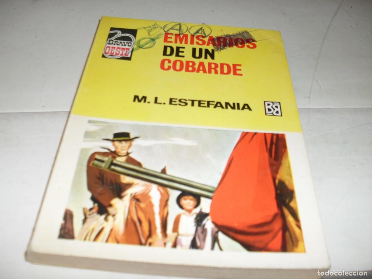 Tebeos: BOLSILIBROS BRAVO OESTE N&ordm; 402,EMISARIOS DE UN COBARDE,DE ESTEFANIA,BRUGUERA,A&Ntilde;OS 70