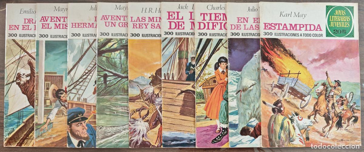 Tebeos: JOYAS LITERARIAS JUVENILES 144, 147, 152, 155, 156, 157, 158, 159, 162 (Bruguera 1&ordf; edicion 1975/76)